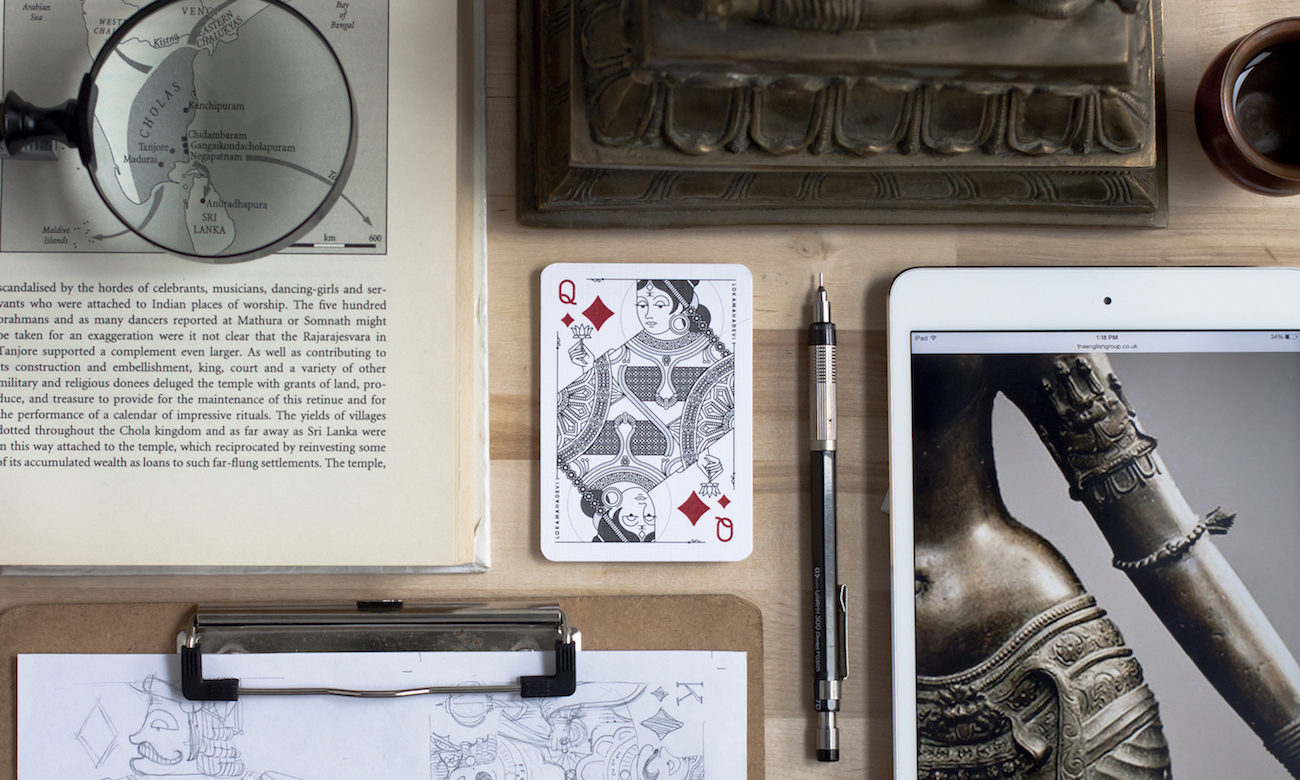 King of India Cards Set
