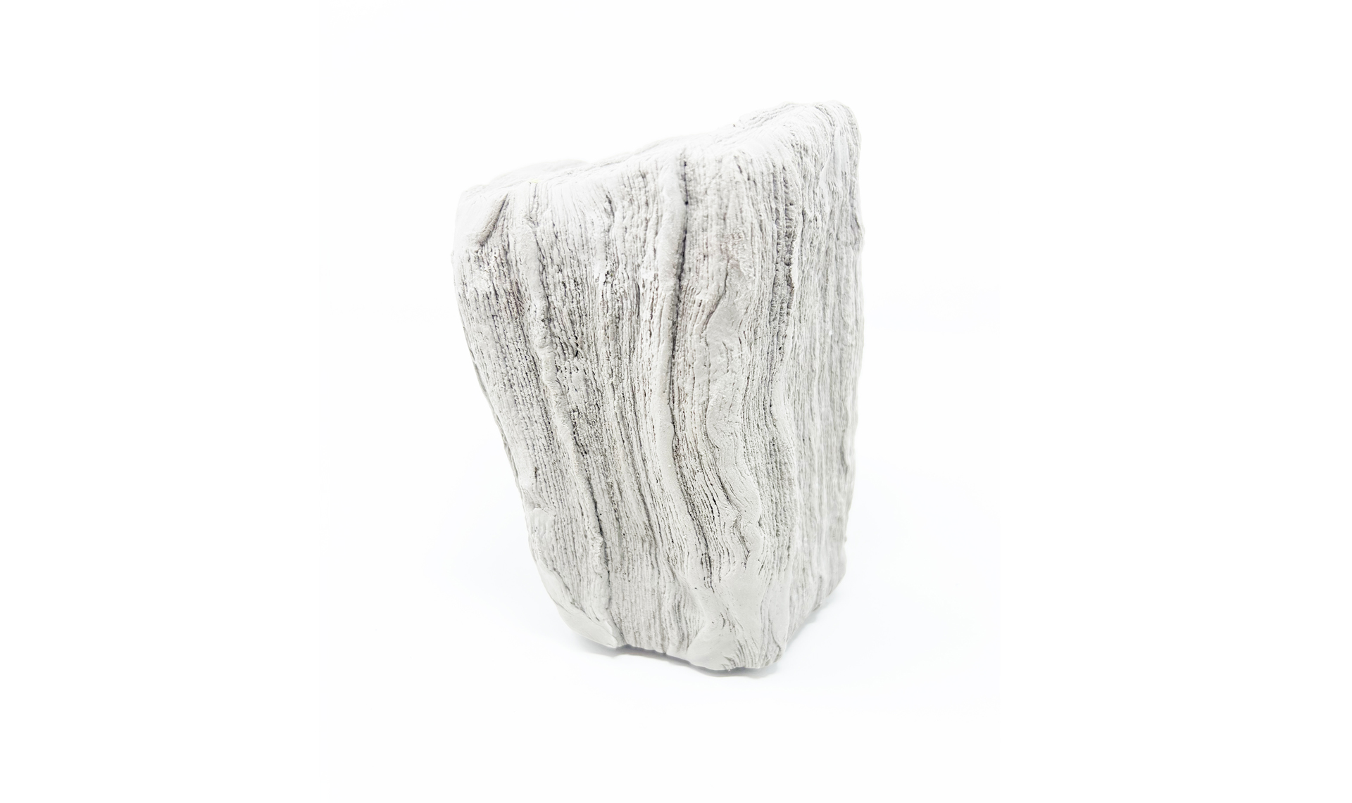 textured clay sculpture