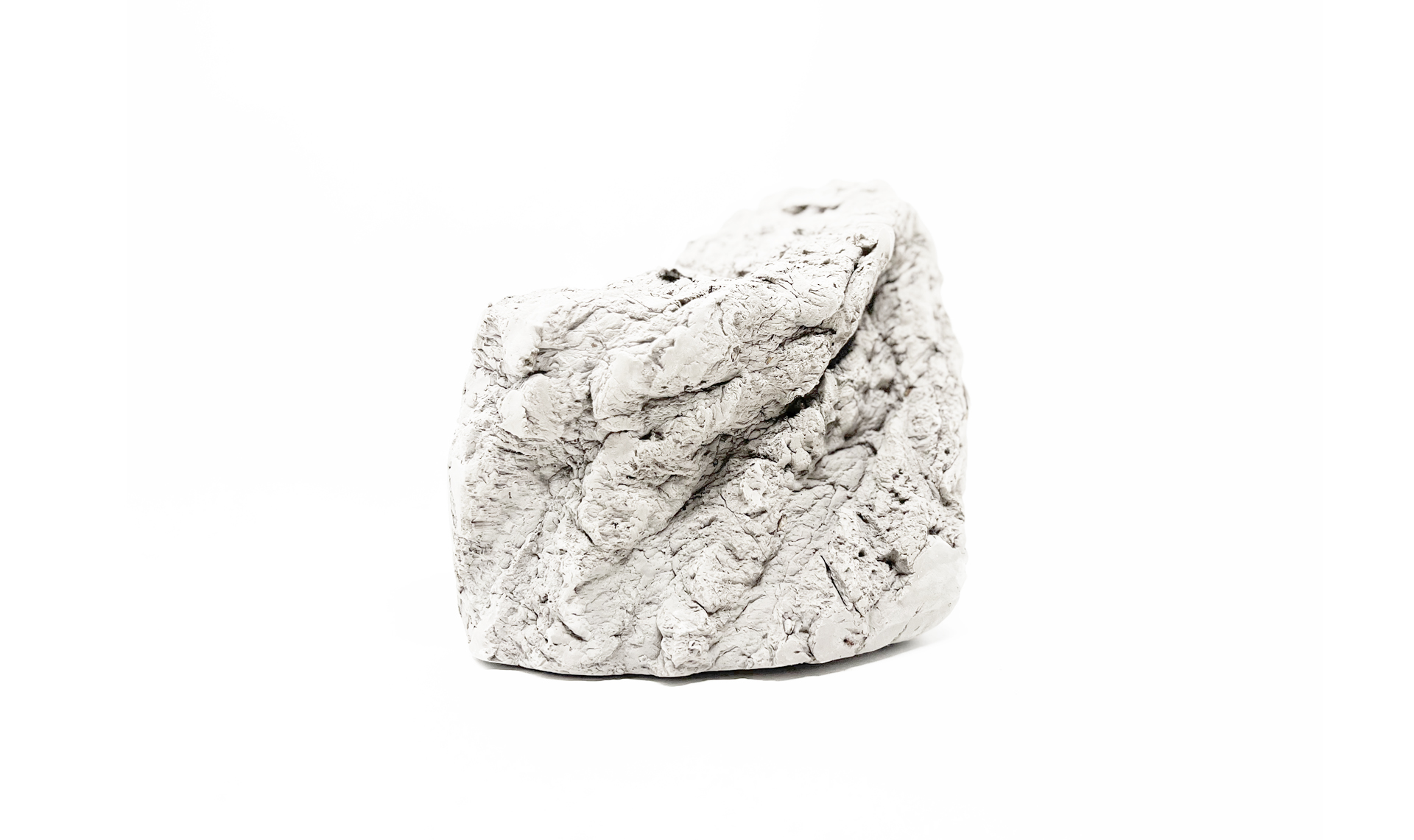 textured clay sculpture
